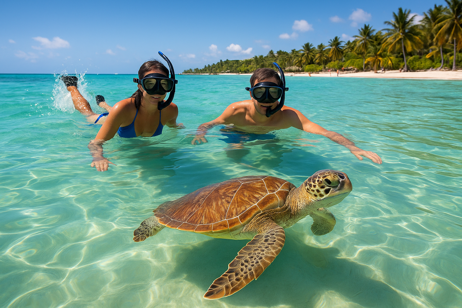 Akumal turtle tour: Turtle Adventure Snorkeling from Cancun