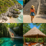 Tulum Coba cenote tour with ruins and clear cenote water