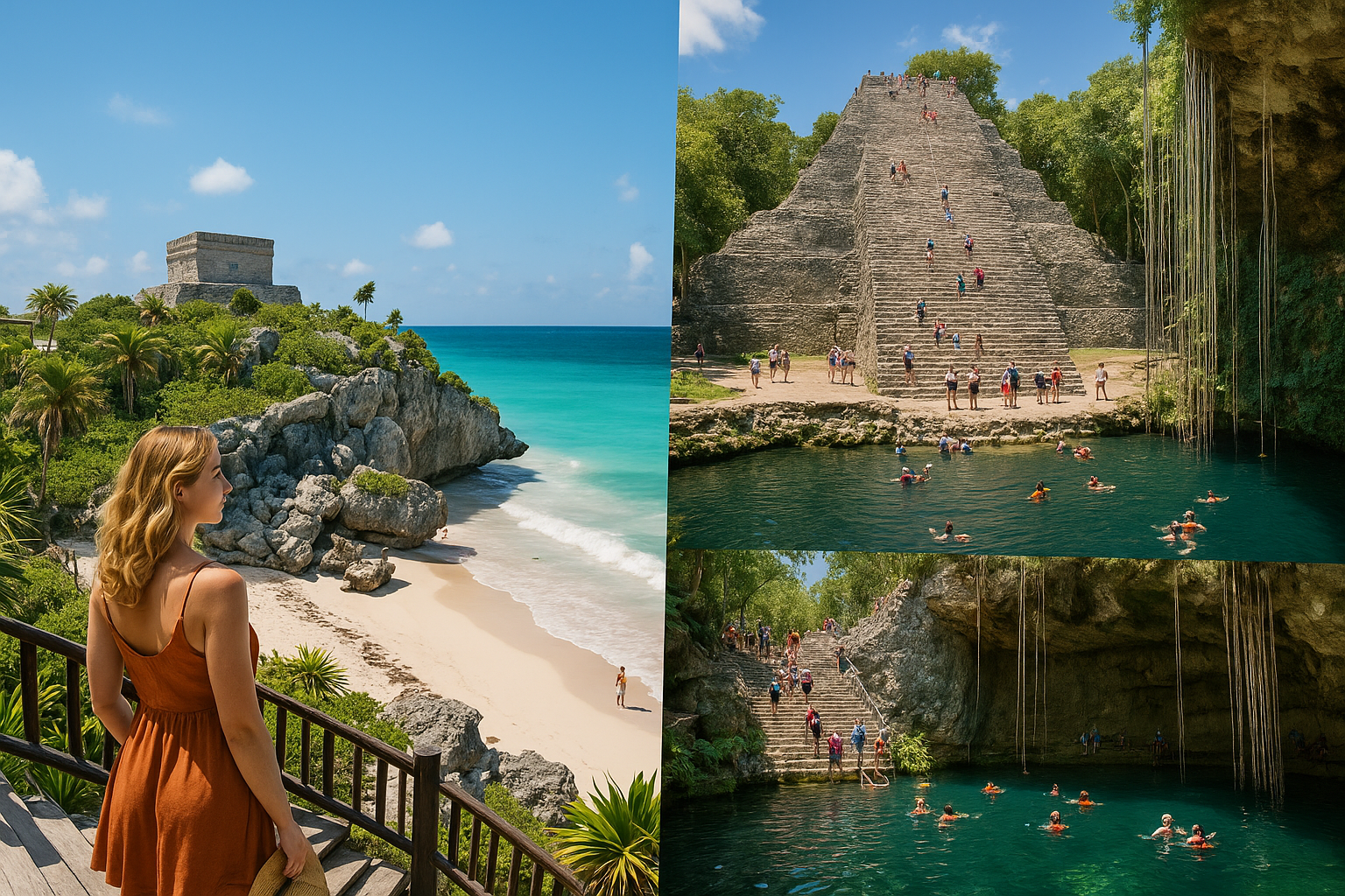 Tulum Coba cenote tour: Ruins, Cenote and Cultural Day Trip