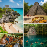 Tulum Coba cenote tour with Mayan ruins and a clear cenote in the Riviera Maya