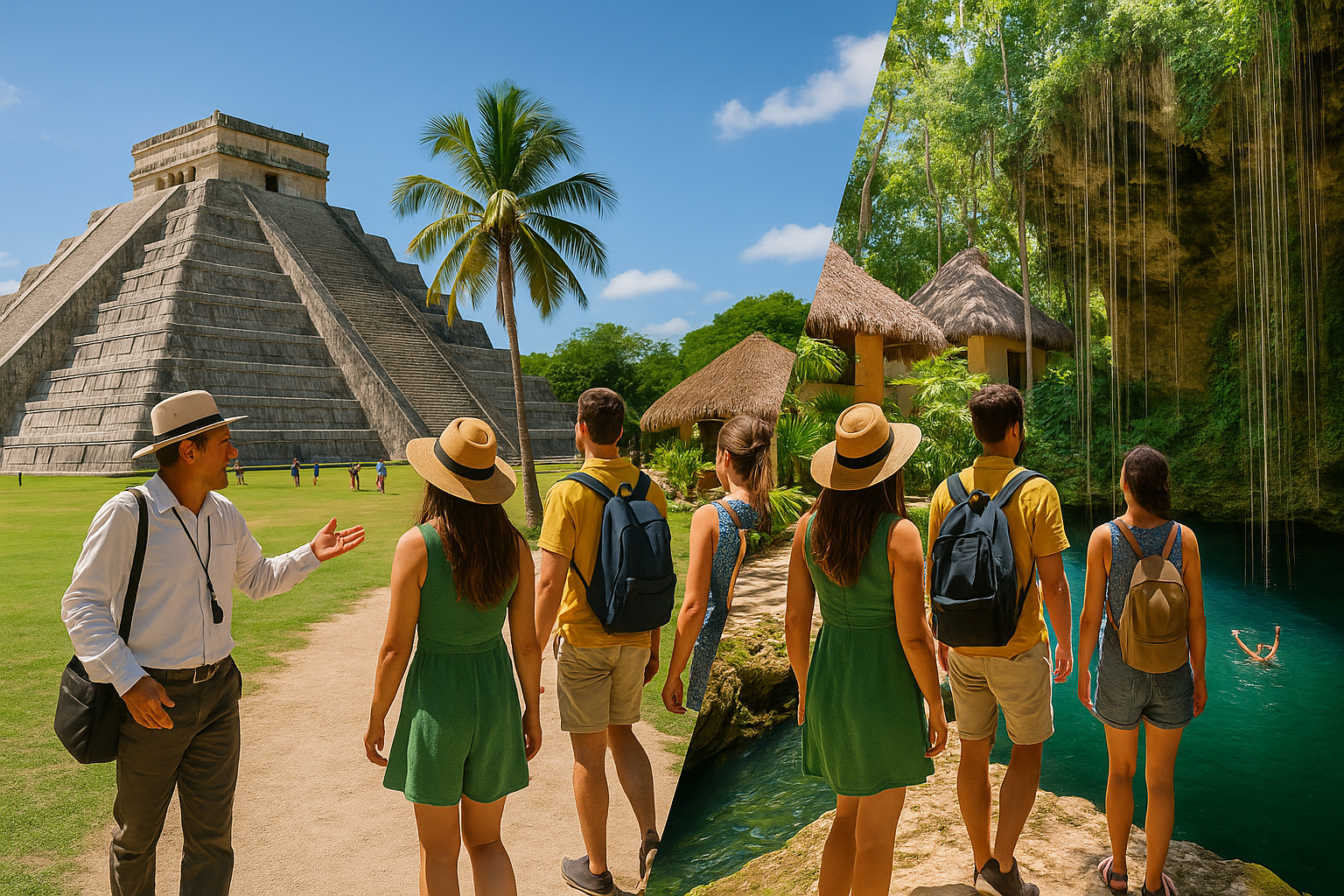 Chichen Itza regular tour vs Deluxe and Express