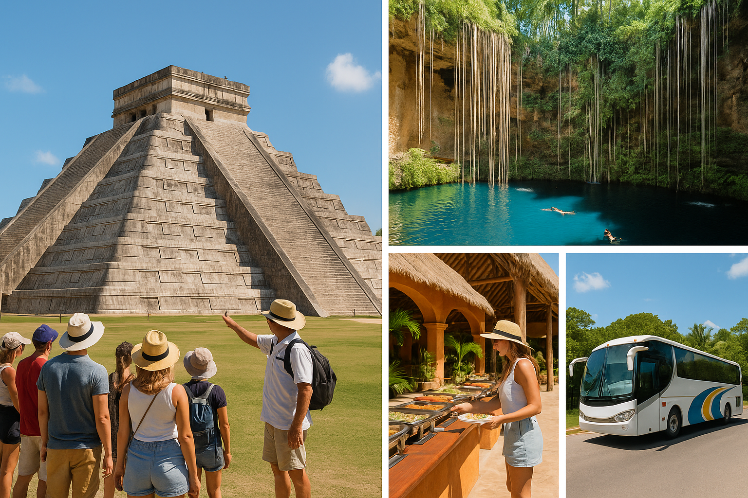 Chichen Itza regular tour vs Deluxe and Express