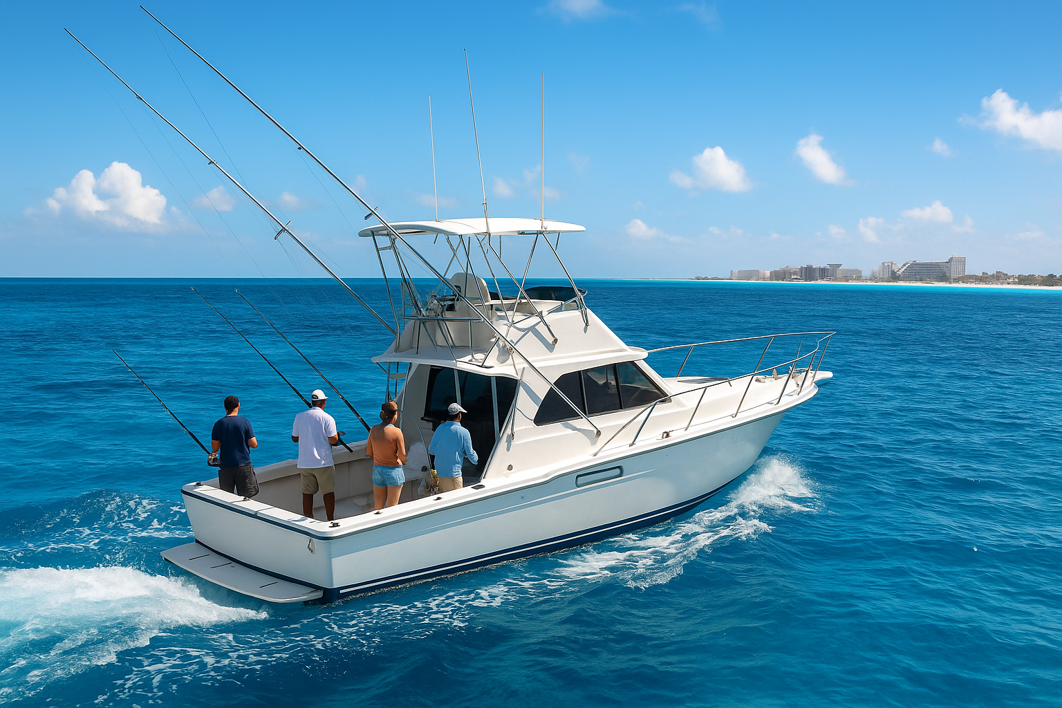 Cancun private fishing charter: What to Expect