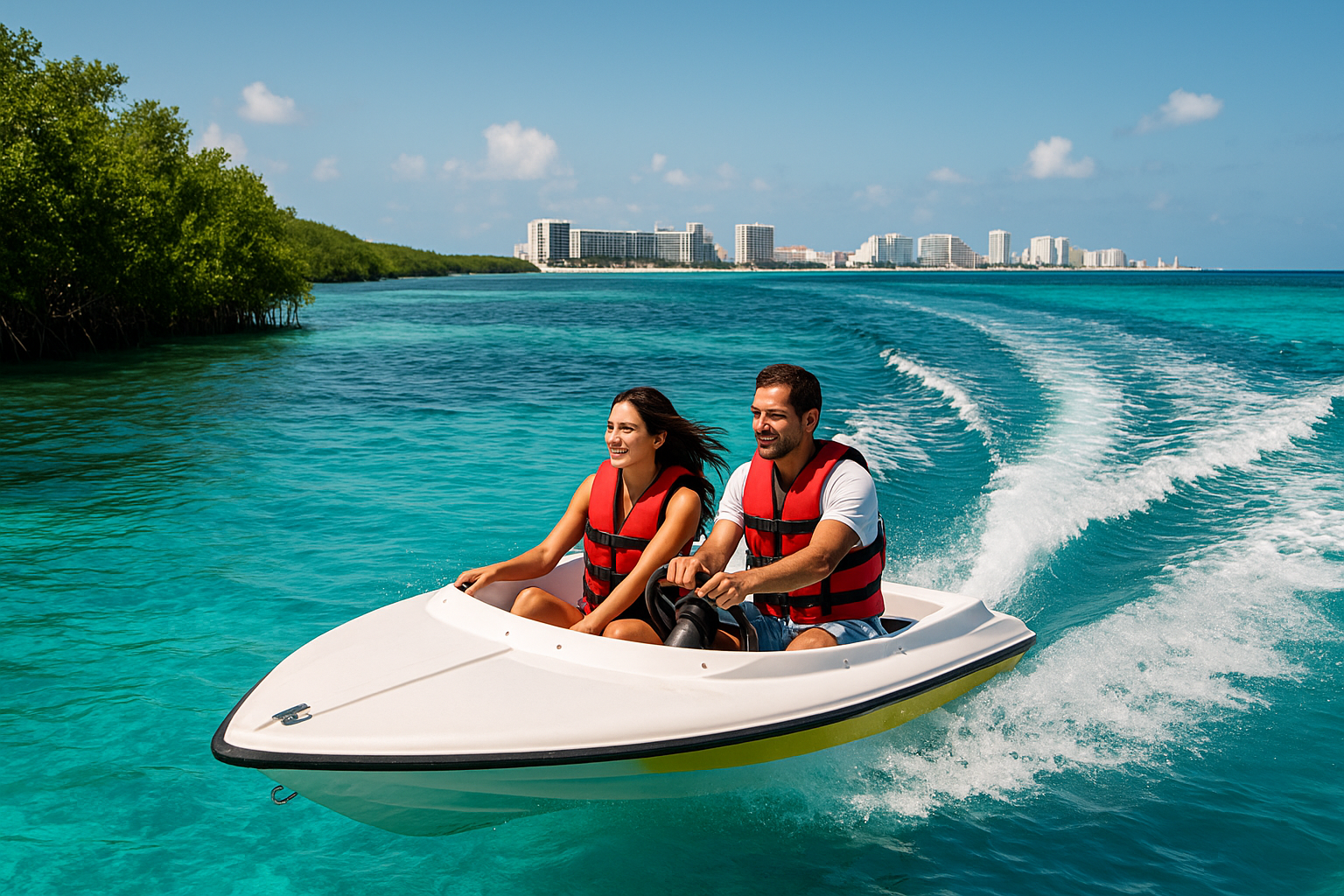 Cancun speedboat snorkeling tour Booking Guide