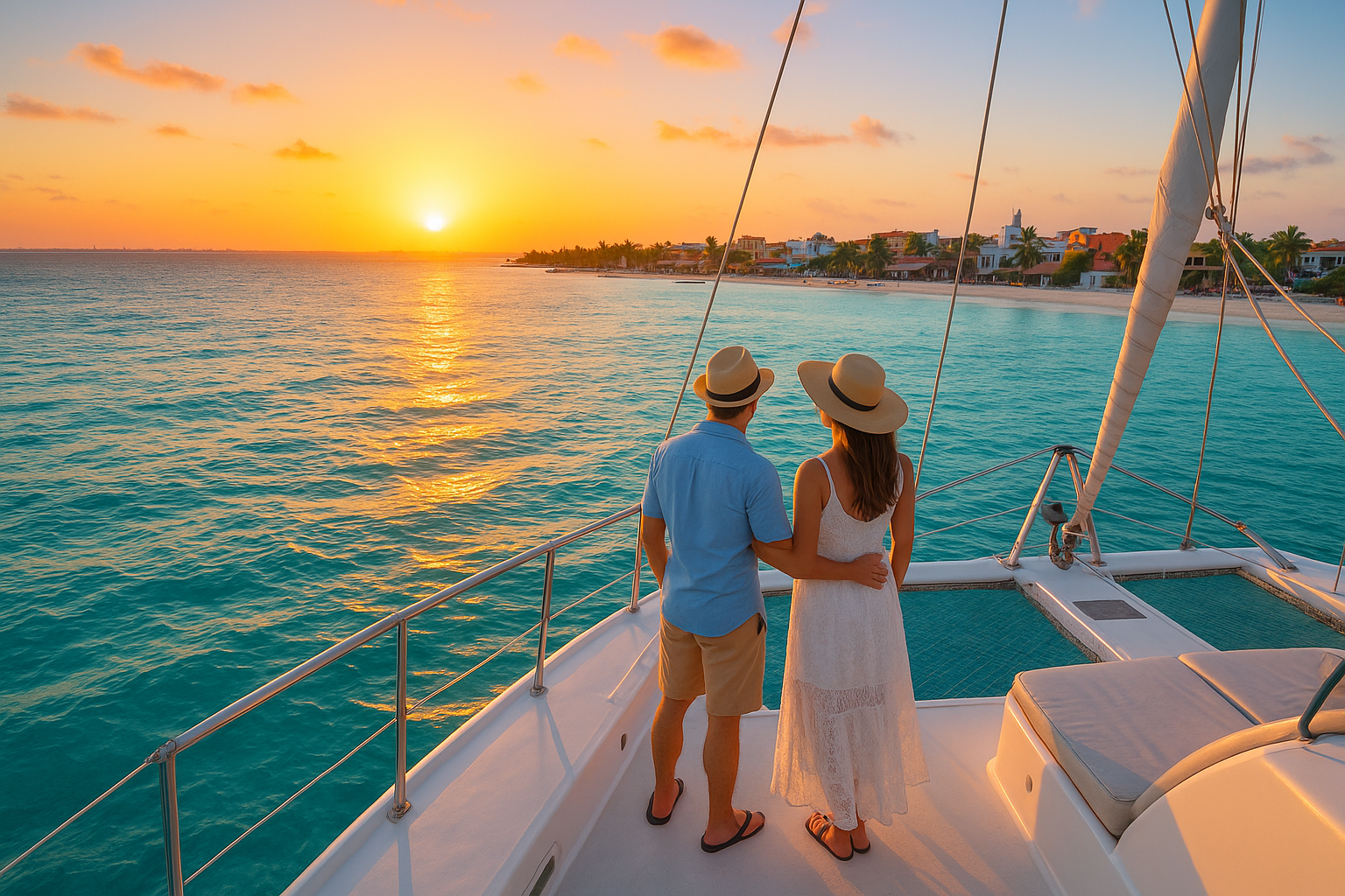 Isla Mujeres sunset cruise: Playa Norte and Fees